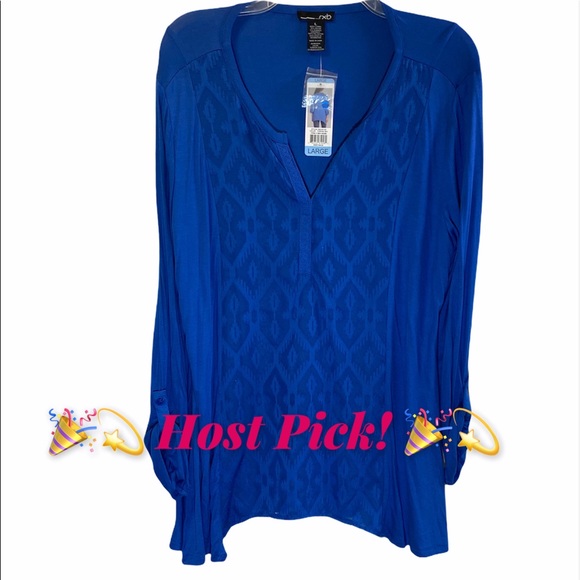Tops - 🎉HP🎉 Comfy Blue Tunic Top